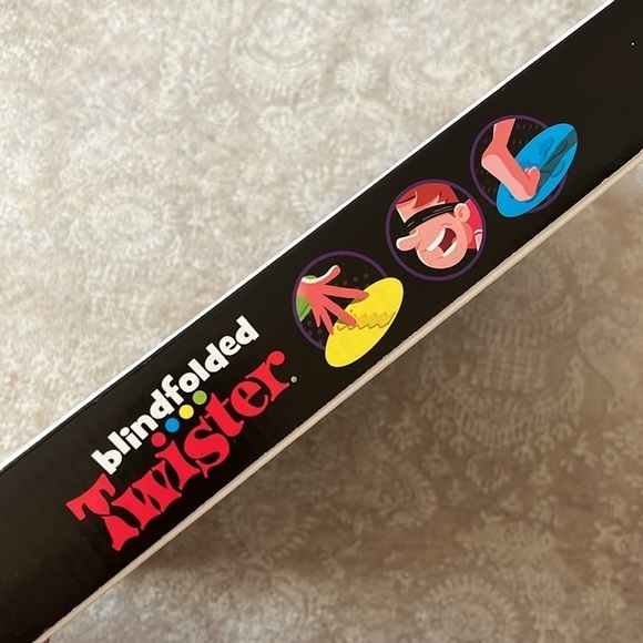 Brand New Blindfolded Twister Game Textured Spots Colorful Fun Party Game - Picture 8 of 10